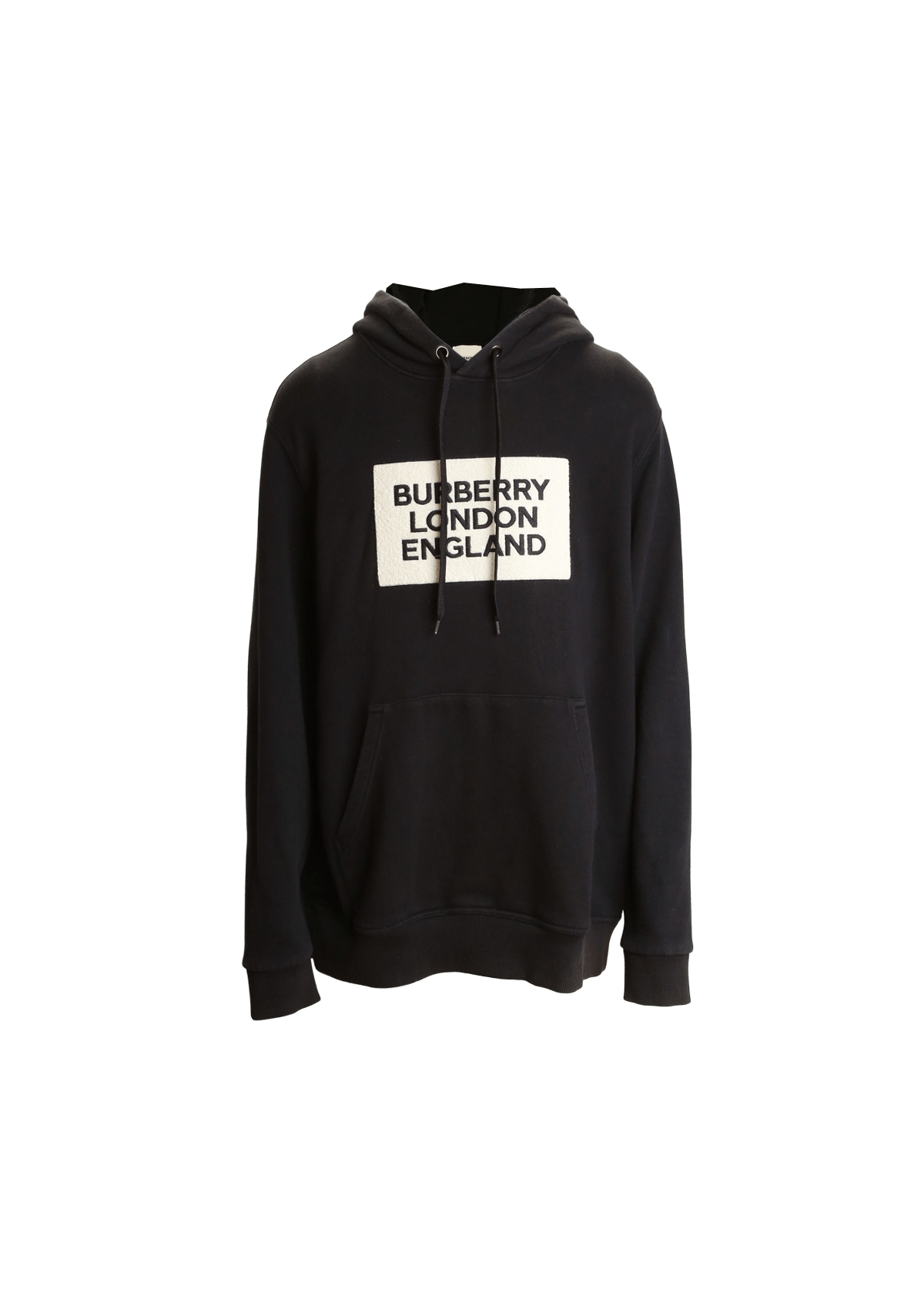 ROUPAS BURBERRY FURRY LOGO HOODIE PRETO G ORIGINAL 00054992-ROBU