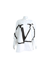 VLOGO DECONSTRUCTED OVERSIZED SHIRT 38