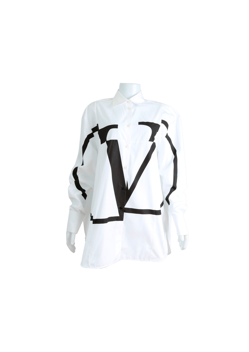 VLOGO DECONSTRUCTED OVERSIZED SHIRT 38