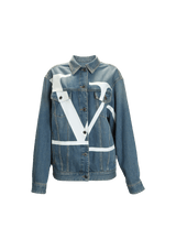 VLOGO DENIM JACKET 36