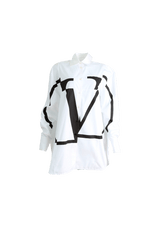 VLOGO DECONSTRUCTED OVERSIZED SHIRT 38