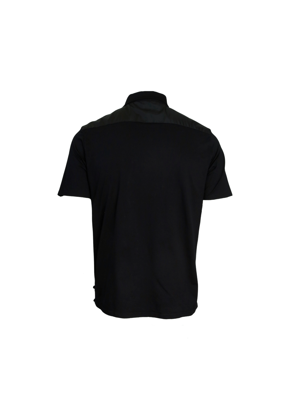 ROUPA PRADA LOGO COTTON AND NYLON POLO SHIRT P PRETO P ORIGINAL ROUPA PRADA LOGO COTTON AND NYLON POLO SHIRT P PRETO P ORIGINAL