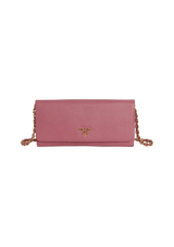 SAFFIANO LUX WALLET ON CHAIN