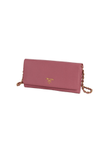 SAFFIANO LUX WALLET ON CHAIN