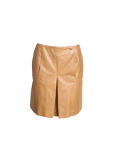 LEATHER SKIRT 38