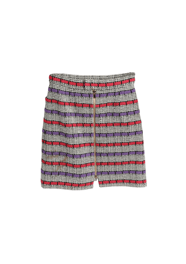 TWEED MINI SKIRT 36