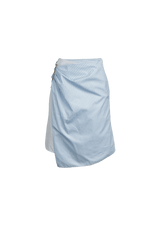 SAIA CHRISTIAN DIOR ASYMMETRIC SKIRT 34 AZUL ORIGINAL – Gringa