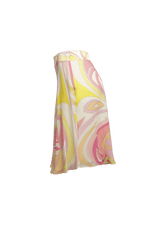 PRINTED MINI SKIRT 42