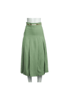 PLISSÉ MIDI SKIRT 34
