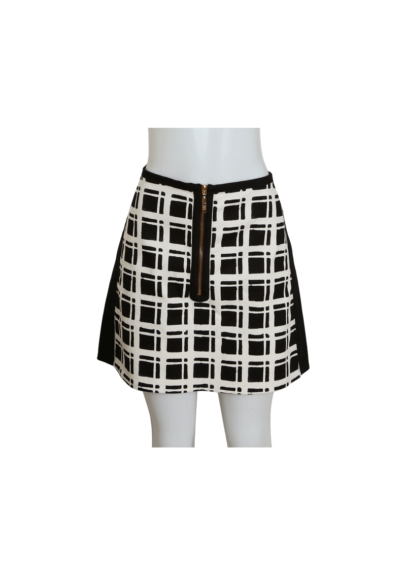 PRINTED MINI SKIRT 38