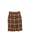 WOOL MINI SKIRT 38