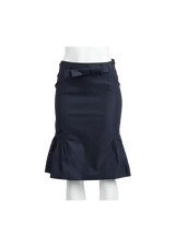 MIDI BOW SKIRT 38