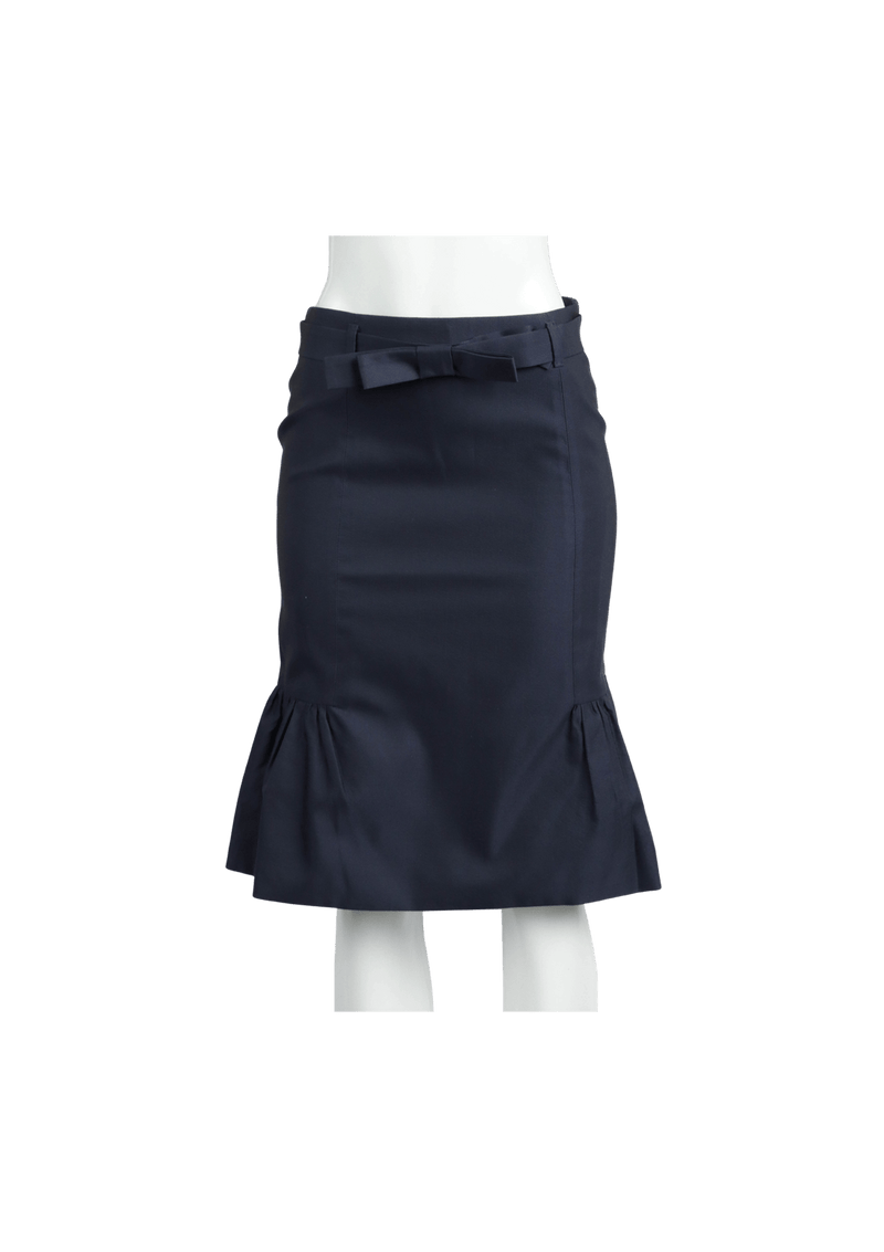 MIDI BOW SKIRT 38