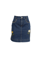 DENIM MINI SKIRT 36