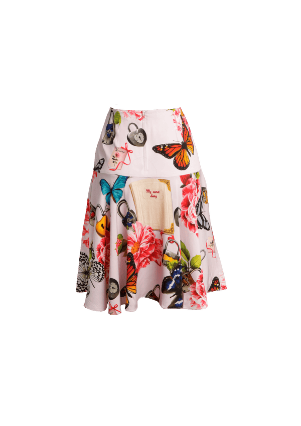 PRINTED SKIRT 40