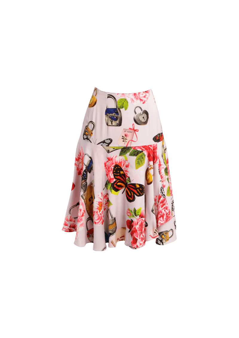 PRINTED SKIRT 40