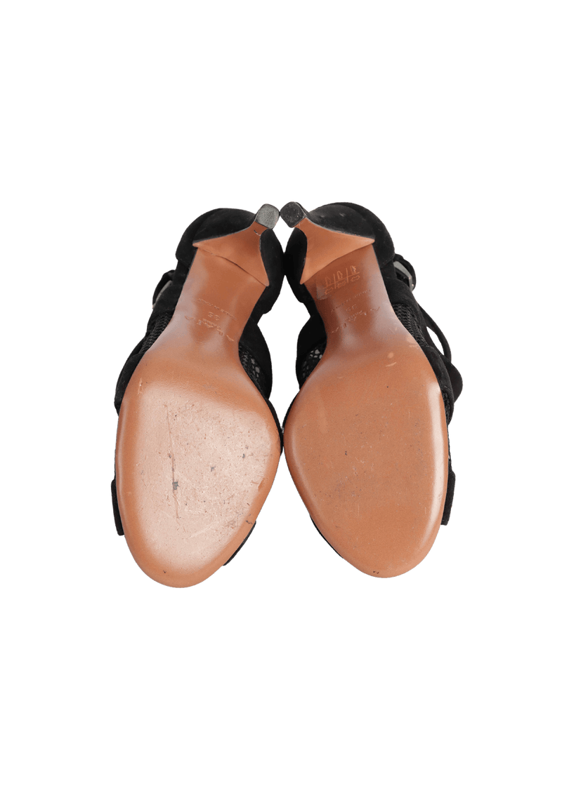 SUEDE SANDALS 33