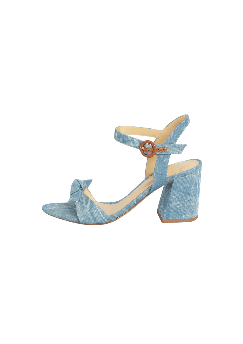 DENIM CLARITA SANDALS 39.5