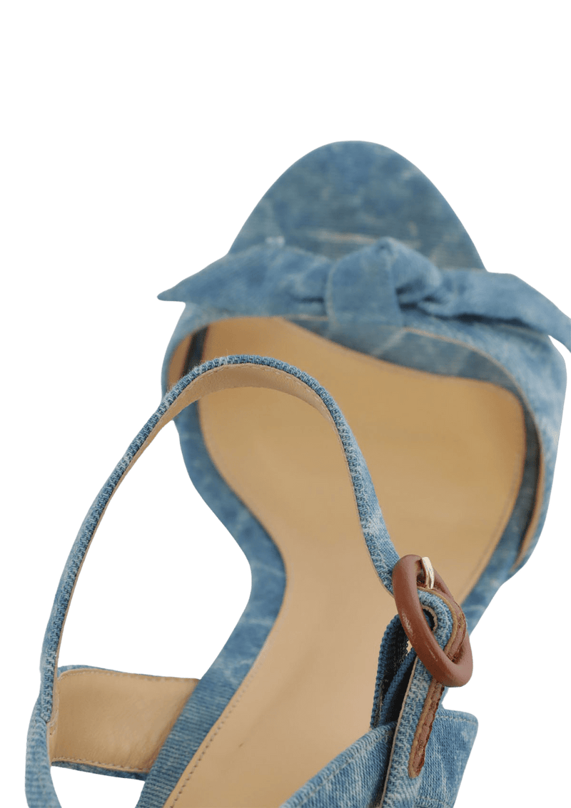 DENIM CLARITA SANDALS 39.5