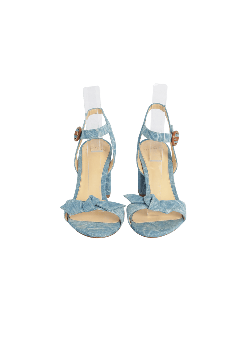 DENIM CLARITA SANDALS 39.5