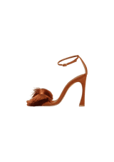 FRINGE BOW SANDALS  37