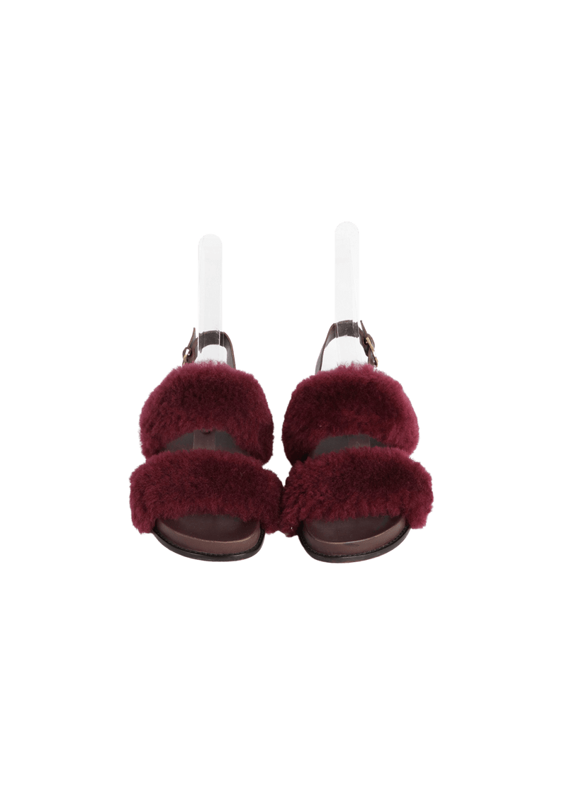 SHEARLING SPORT SANDALS 39