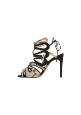 SUEDE SANDALS 39