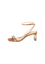 SUEDE SANDALS 39