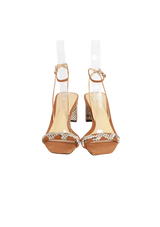 SUEDE SANDALS 39