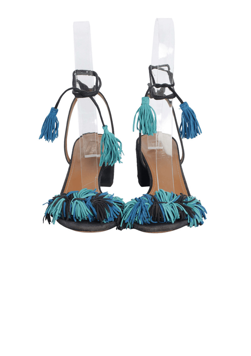 FRINGE SANDALS 36.5