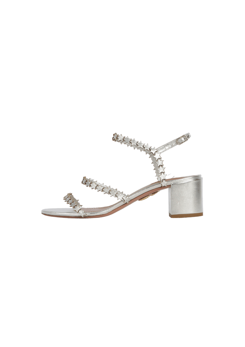 METALLIC STAR SANDALS 36.5