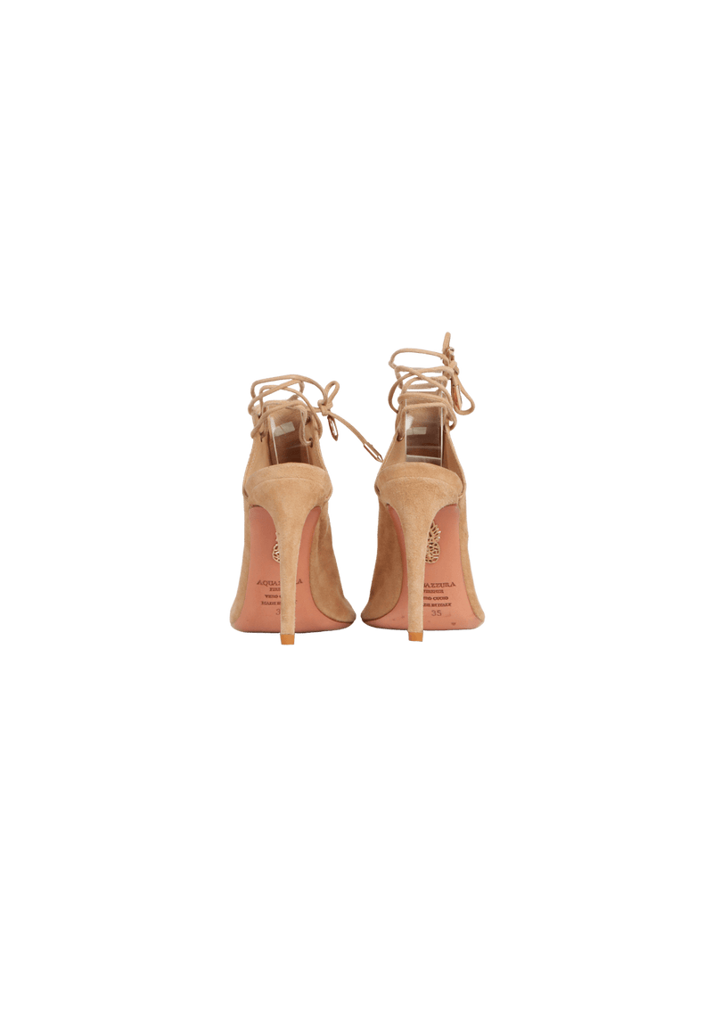 SUEDE SANDALS 34