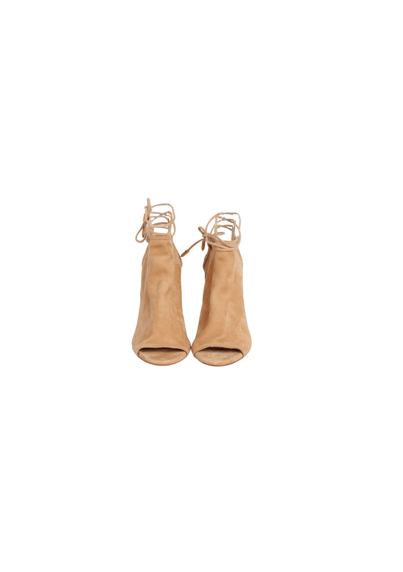 SUEDE SANDALS 34