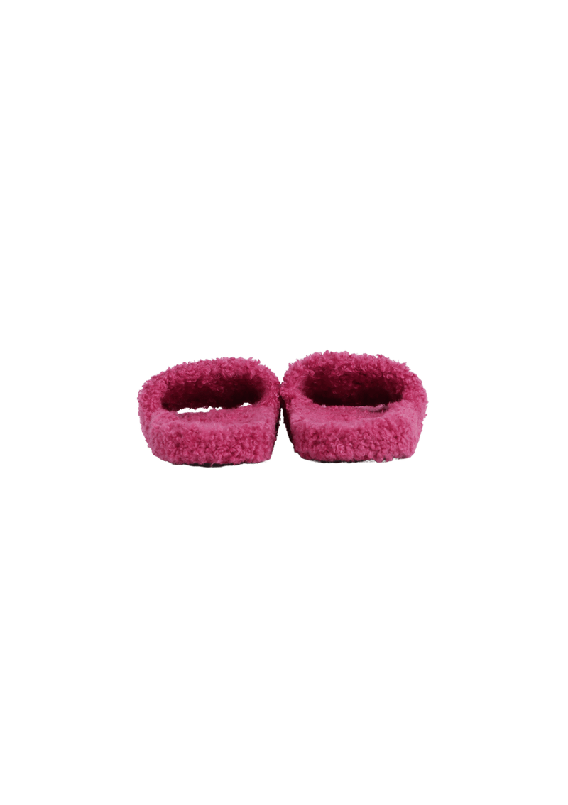 FAUX FUR NY SLIDES 39