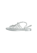 INTERLOCKING CC LOGO SANDALS 38