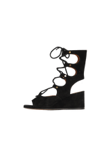 SUEDE GLADIATOR SANDALS 33