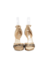 SATIN SANDALS 38