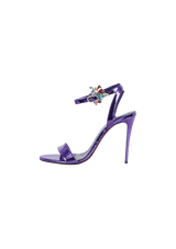CRYSTAL EMBELLSIHMENTS SANDALS 37.5