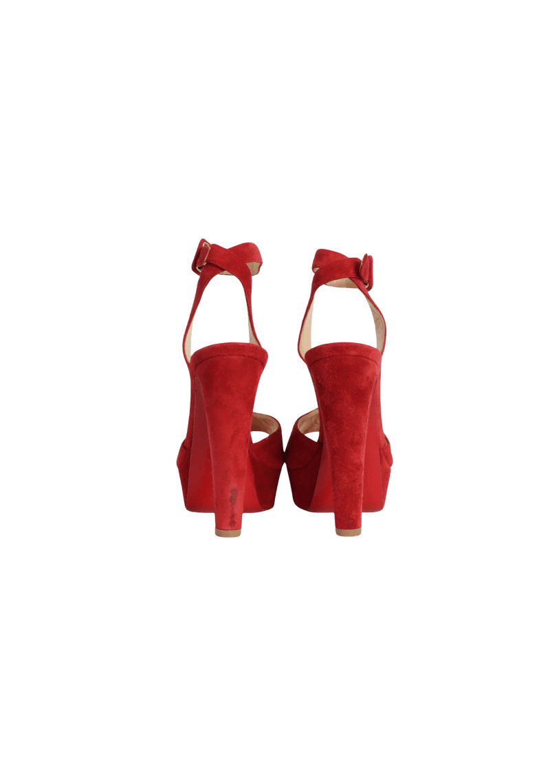 SUEDE SANDALS 33