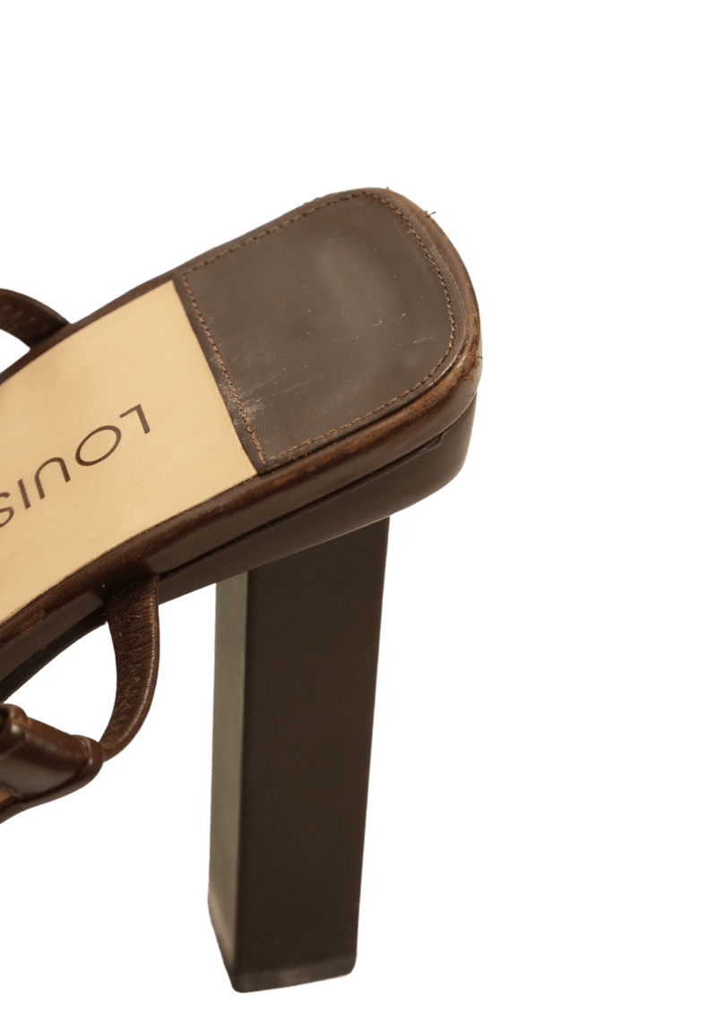 Louis vuitton damier sandals 2025