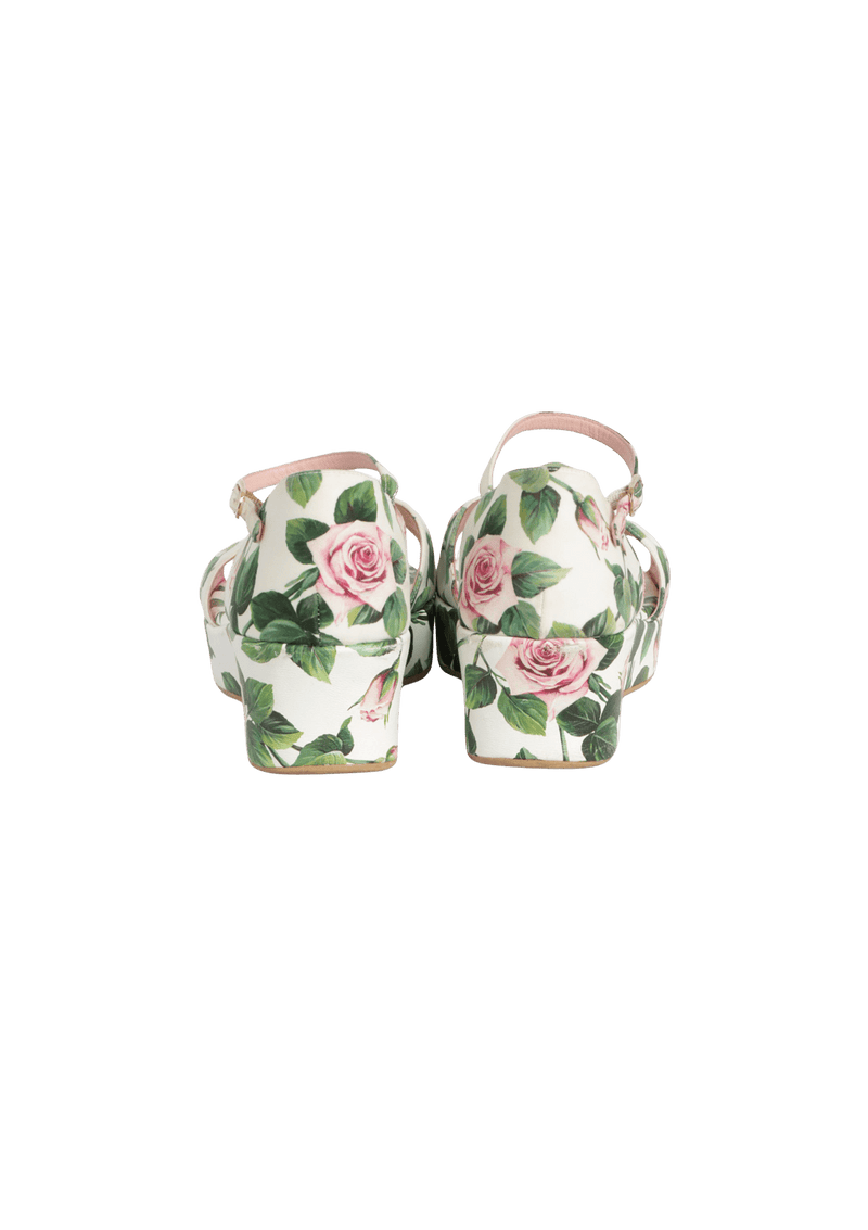 KIDS FLORAL SANDALS 35