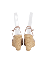 MICROGUCCISSIMA PENELOPE ESPADRILLE SANDALS 38