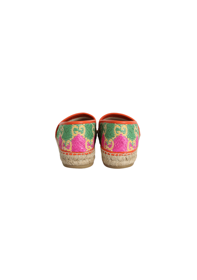 GG RAFFIA ESPADRILLES 38