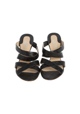 LEATHER SANDALS 37.5