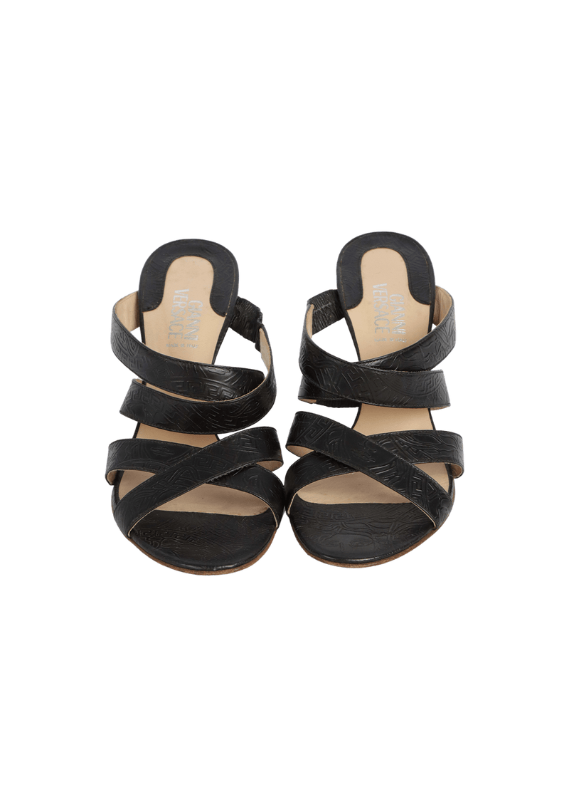 LEATHER SANDALS 37.5