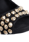 SUEDE STUDDED SANDALS 34.5