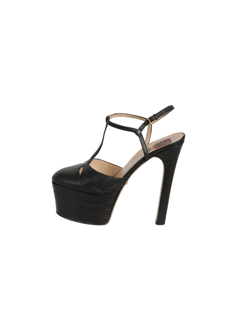 ANGEL T-STRAP PUMPS 35