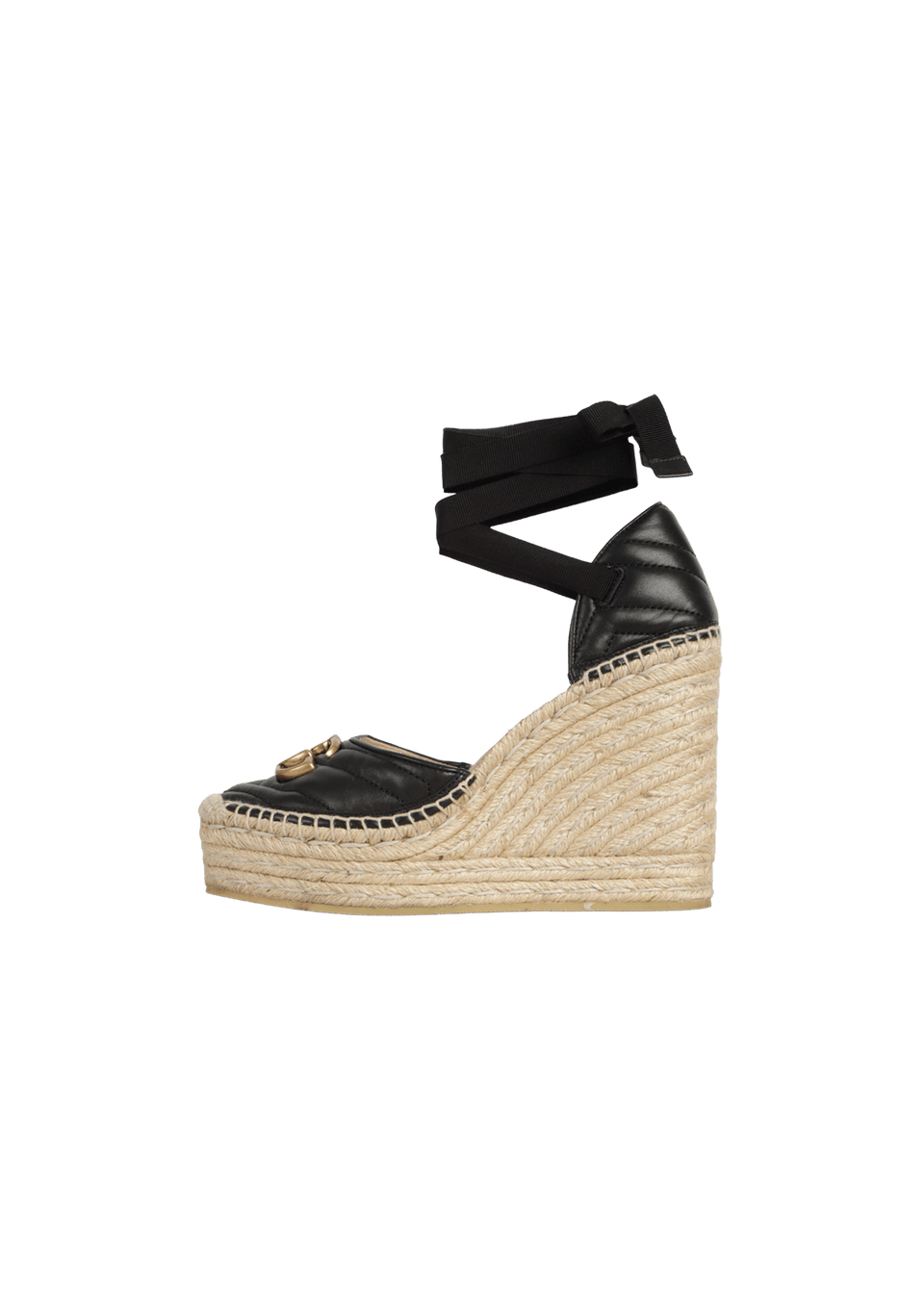 GG MARMONT WRAP PLATFORM ESPADRILLE WEDGE