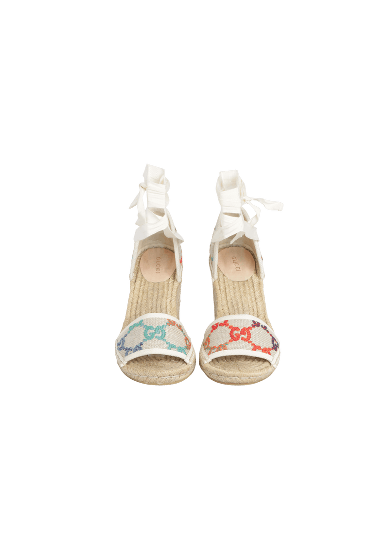 GG MULTICOLORE ESPADRILLES 38