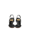LEATHER BAMBOO SANDALS 36